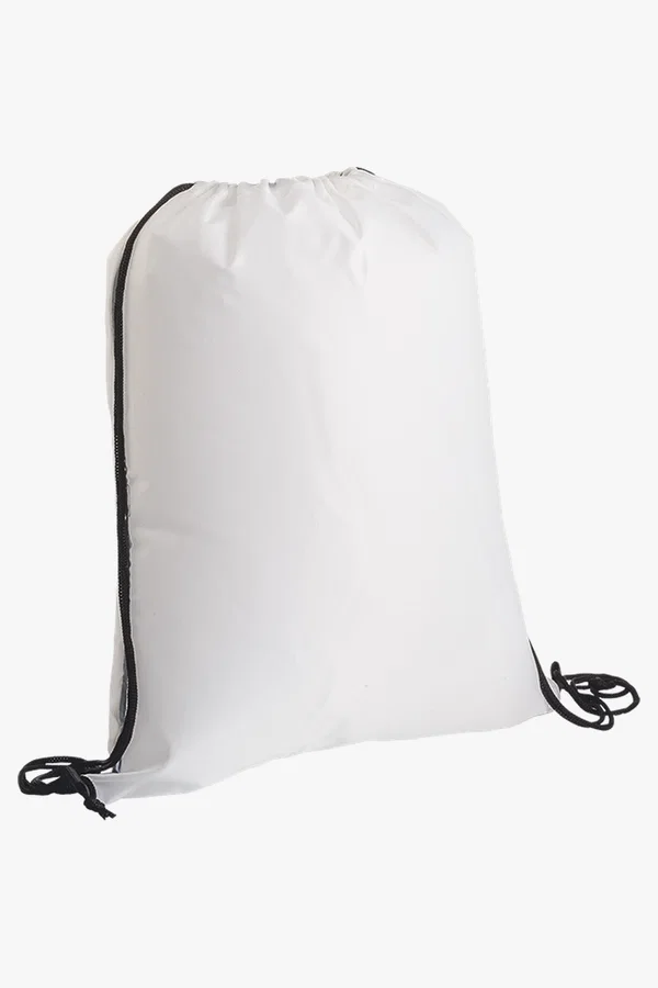 C63s Lightweight Drawstring Bag — White