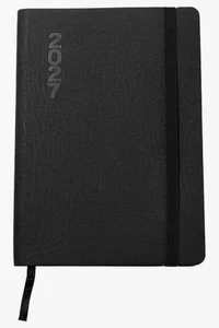 C63s 2027 Soft Touch Square A5 Diary — Black