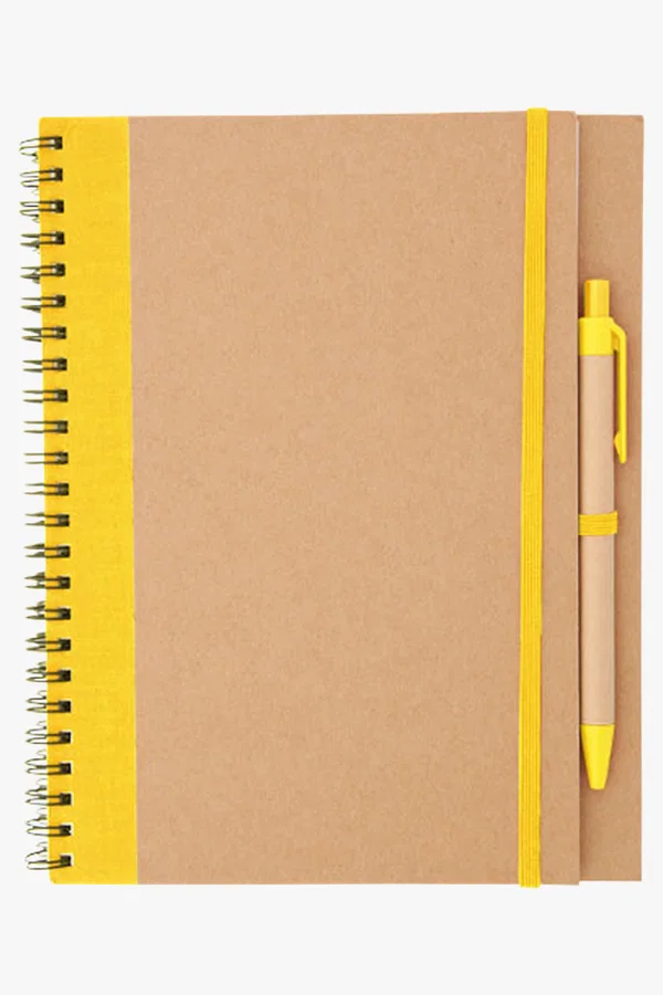 C63s Tunel A5 Notebook — Yellow