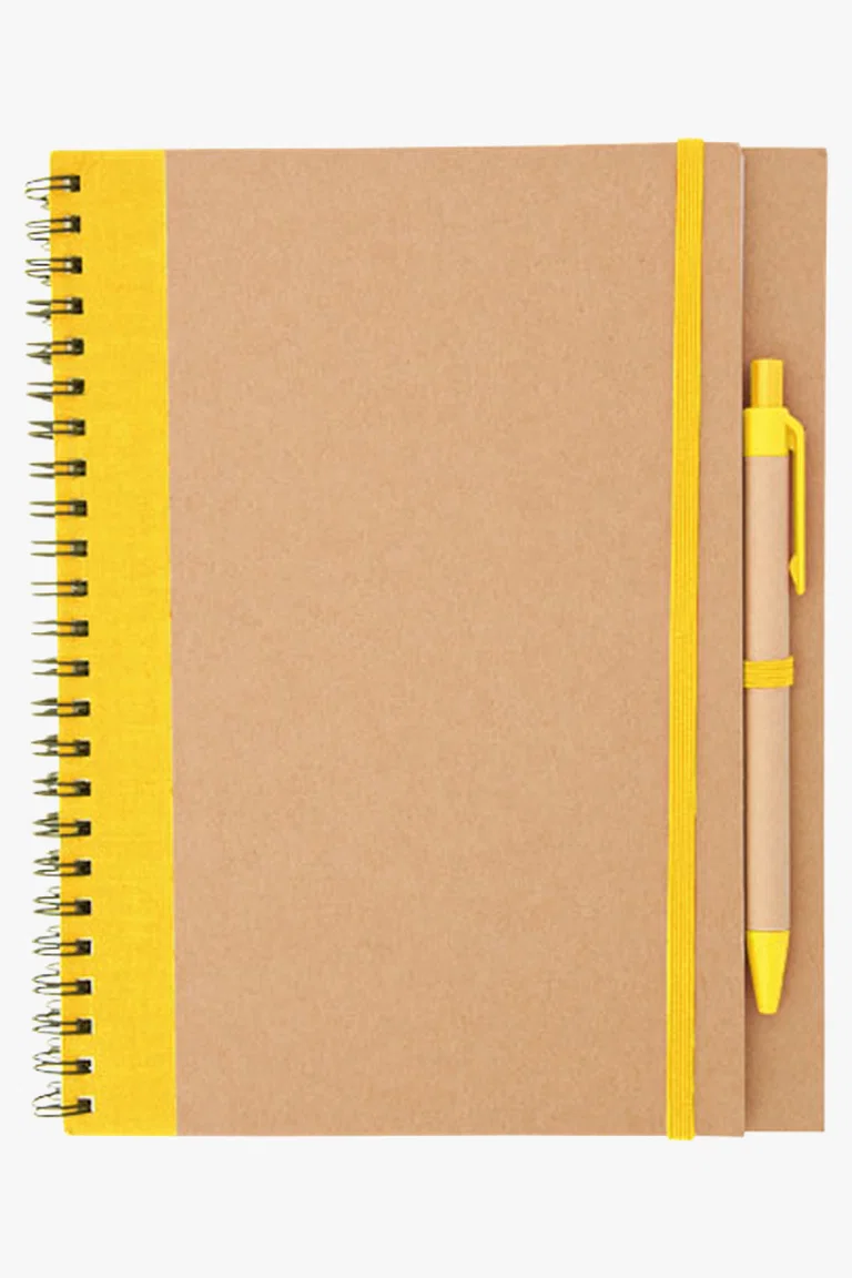 C63s Tunel A5 Notebook — Yellow