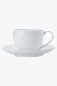 C63s Cashmere Round Demi Cup and Saucer 100ml — White