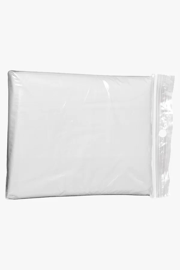 C63s Translucent PVC Poncho — Neutral