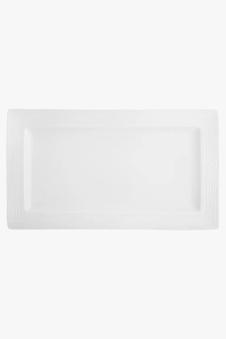C63s Arctic White Rectangle Plate — White