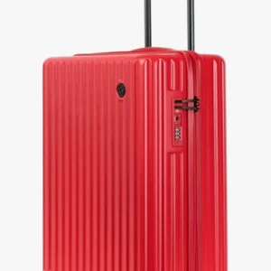 C63s Conwood Vector 55cm 100% Pc Carry On Trolley Case — Red