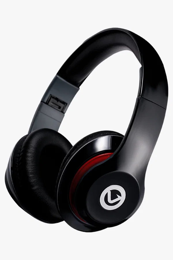 C63s Volkano Falcon Series Headphones with Mic — Black