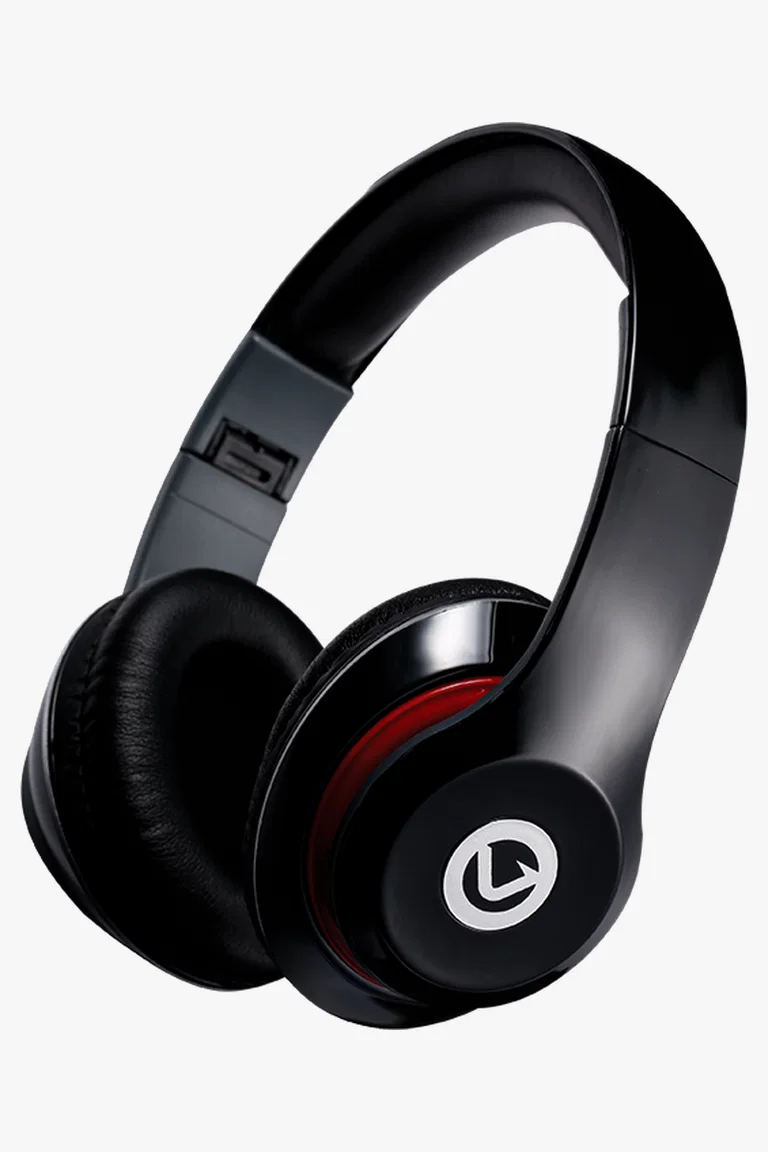 C63s Volkano Falcon Series Headphones with Mic — Black