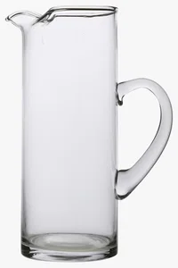 C63s Diamante Cylindrical Water Jug 1.5l — Clear
