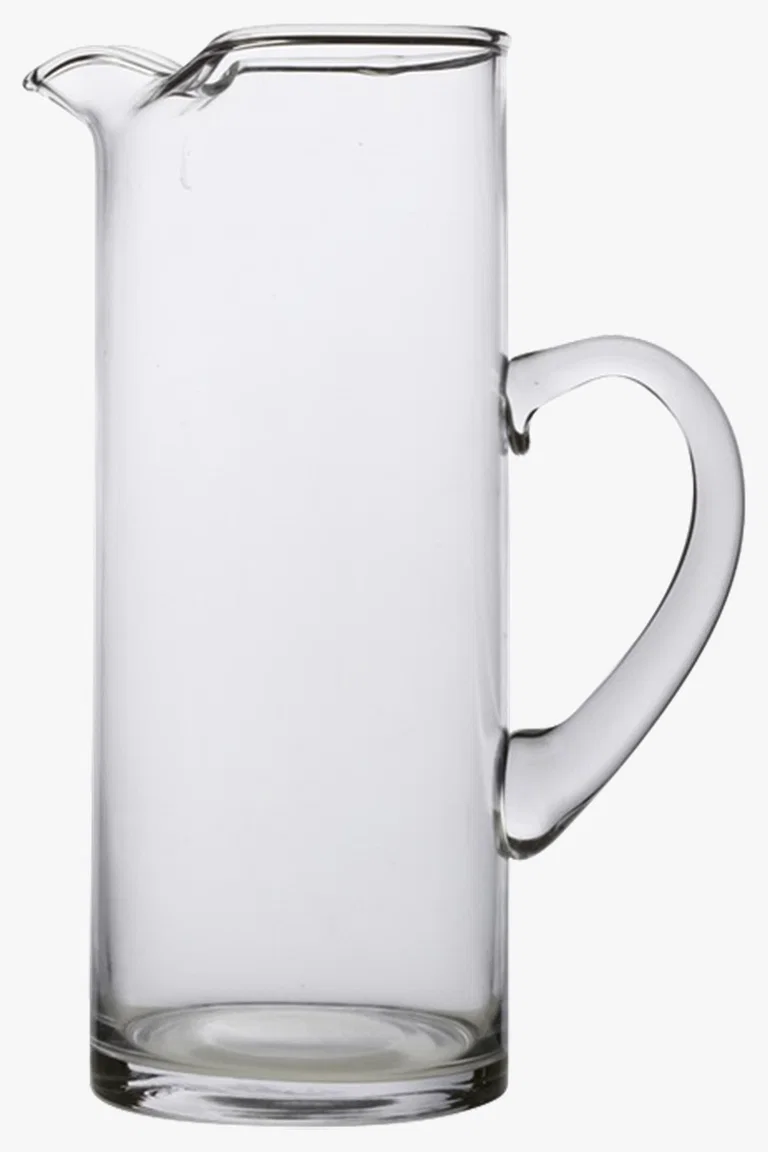 C63s Diamante Cylindrical Water Jug 1.5l — Clear