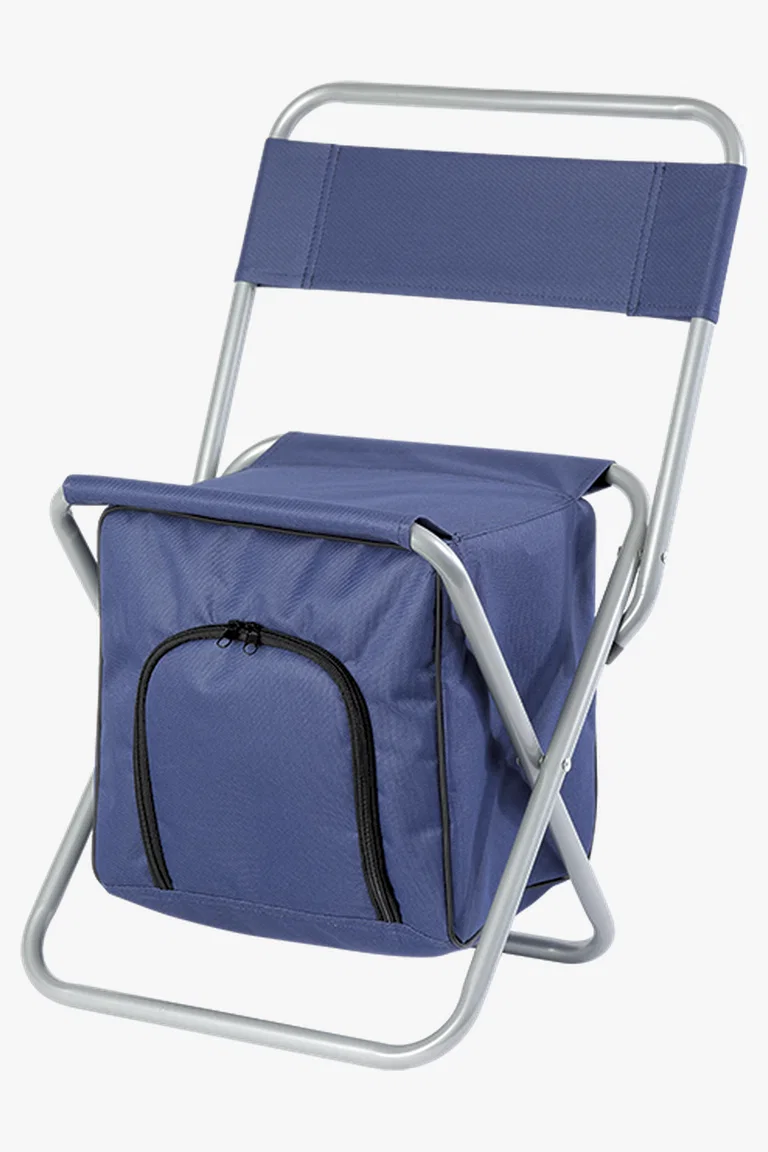 C63s Birdseye Picnic Chair Cooler — Navy