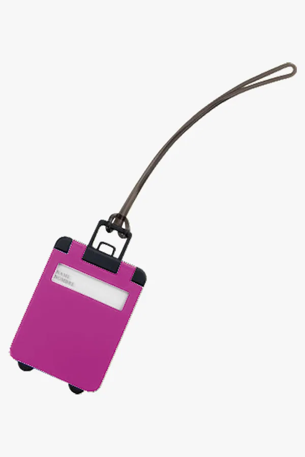 C63s Cloris Luggage Tag — Fuchsia