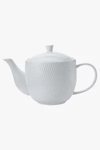 C63s White Basics Diamonds Teapot 800ml — White