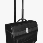 C63s Executive Laptop Pilot Case On Wheels — Black