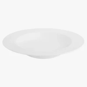 C63s Arctic White Pasta Plate — White