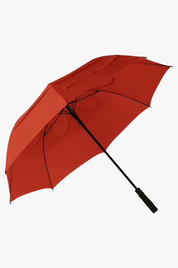 C63s Windproof Golf Umbrella — Red