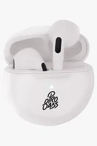 C63s Pro Bass Future Series True Wireless Earphones — White