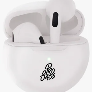 C63s Pro Bass Future Series True Wireless Earphones — White