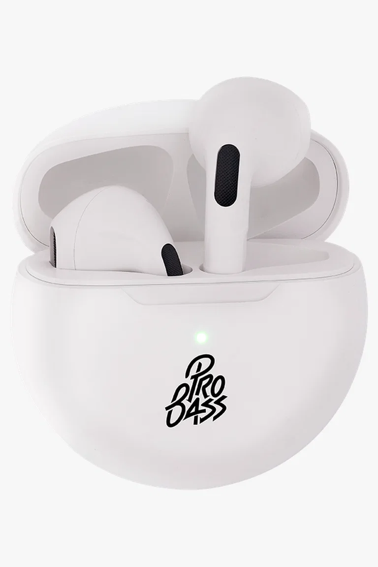 C63s Pro Bass Future Series True Wireless Earphones — White