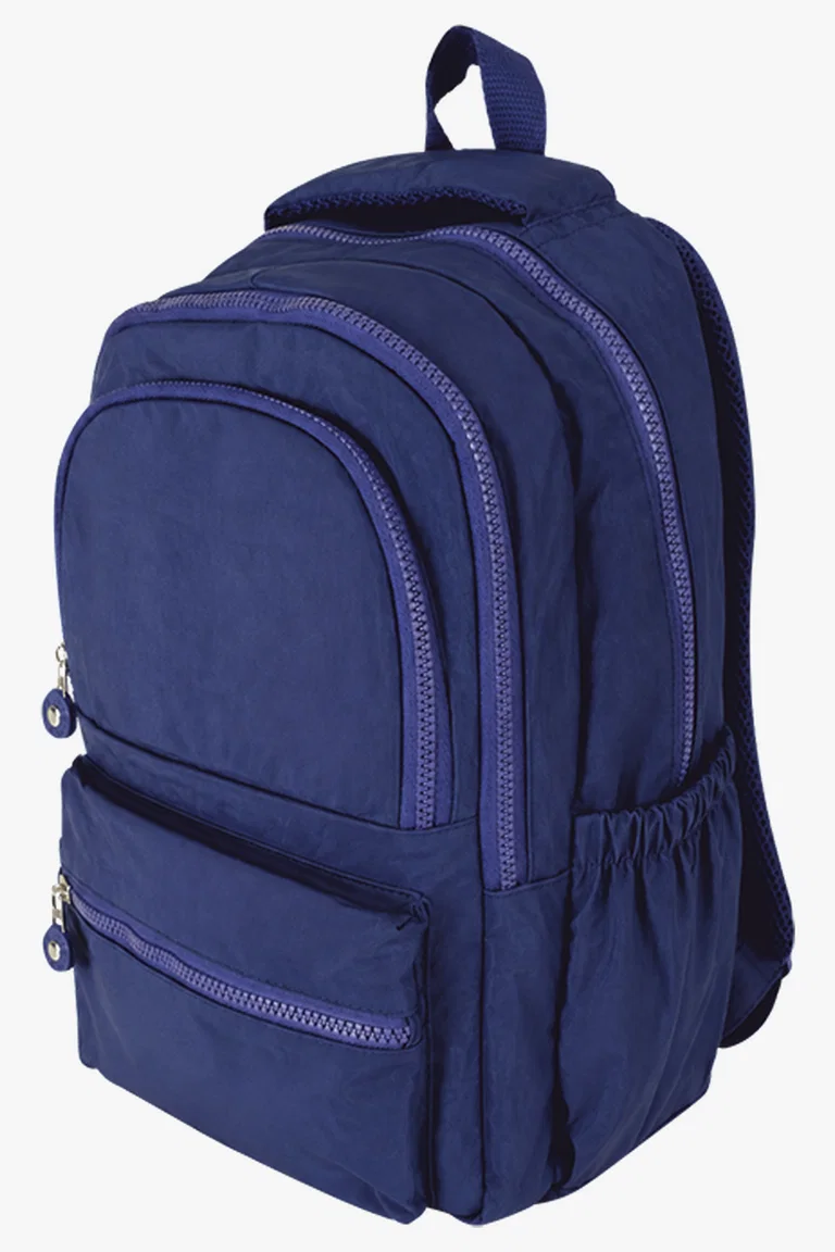 C63s Urban Double Front Pocket Backpack — Navy