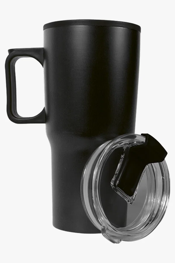 C63s 600ml Travel Mug — Black