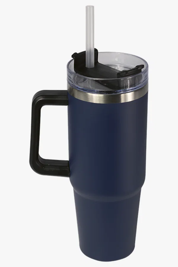 C63s 900ml Travel Mug with Handle — Navy