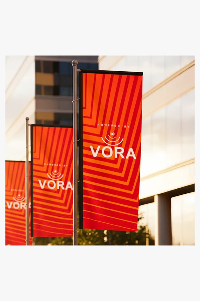 C63s Corporate Flag Single Sided Digital — Standard