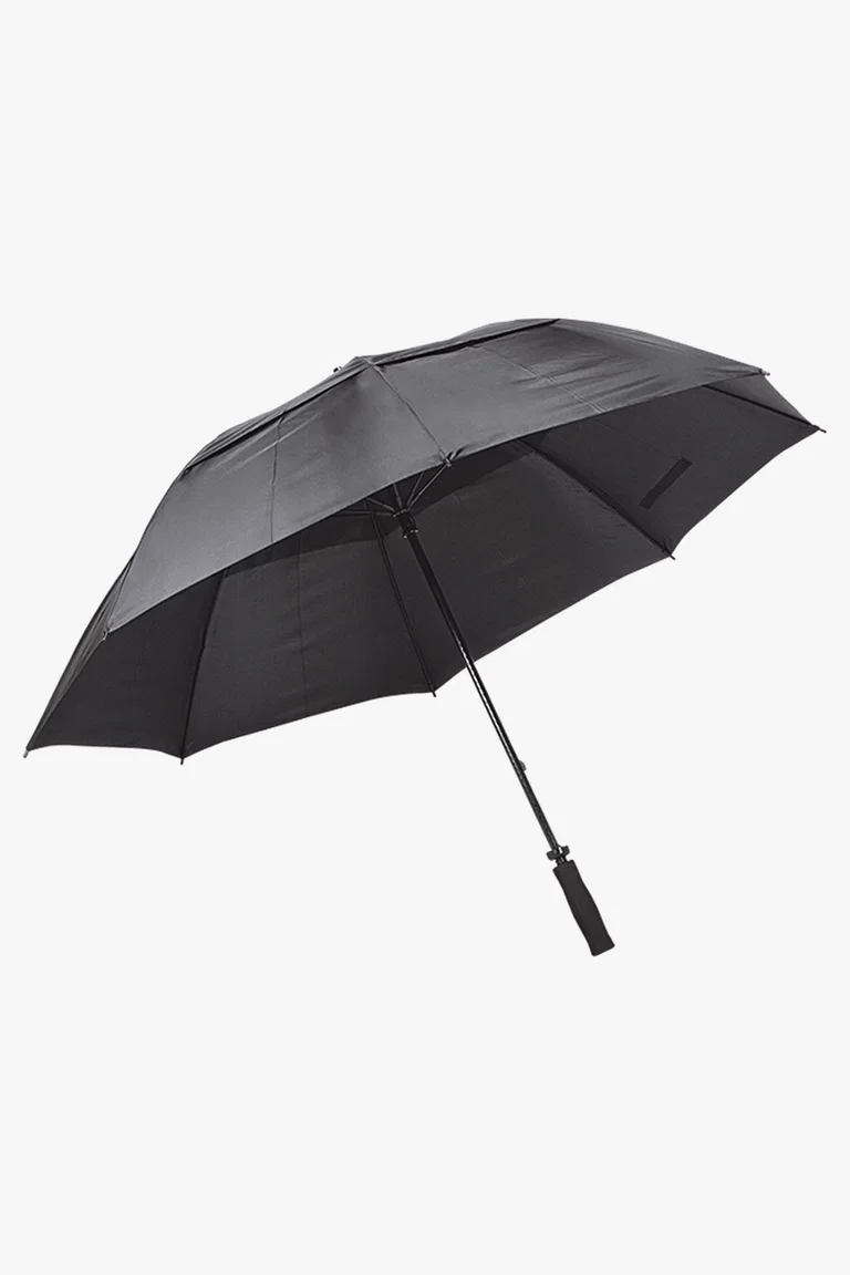 C63s 8 Panel Golf Umbrella — Black
