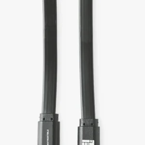 C63s IND Type-C to Type-C Flat Charger Cable — Black