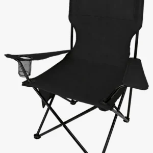C63s Outdoor Folding Camping Chair — Black