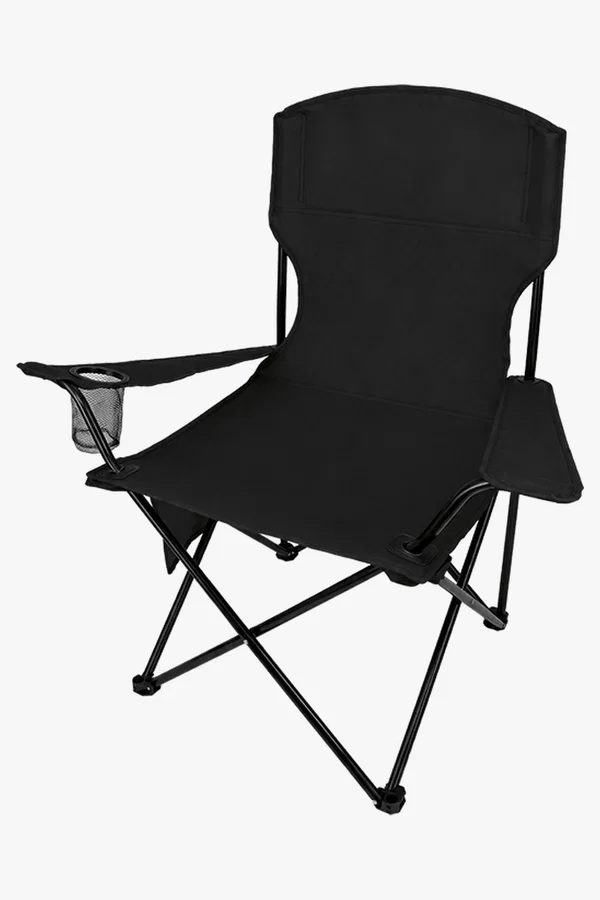 C63s Outdoor Folding Camping Chair — Black