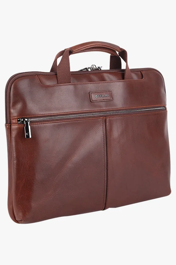 C63s Cellini Infinity Laptop Cover With Scanstop — Brown