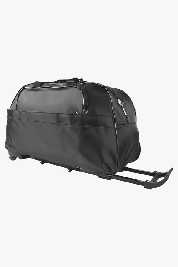 C63s Voyage Wheeled Duffle — Black
