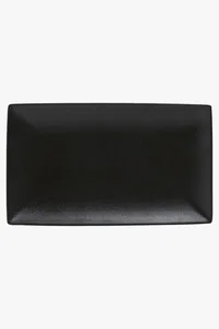 C63s Caviar Rectangle Platter — Black