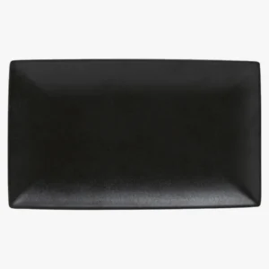 C63s Caviar Rectangle Platter — Black
