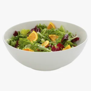 C63s White Basics European Bowl — White