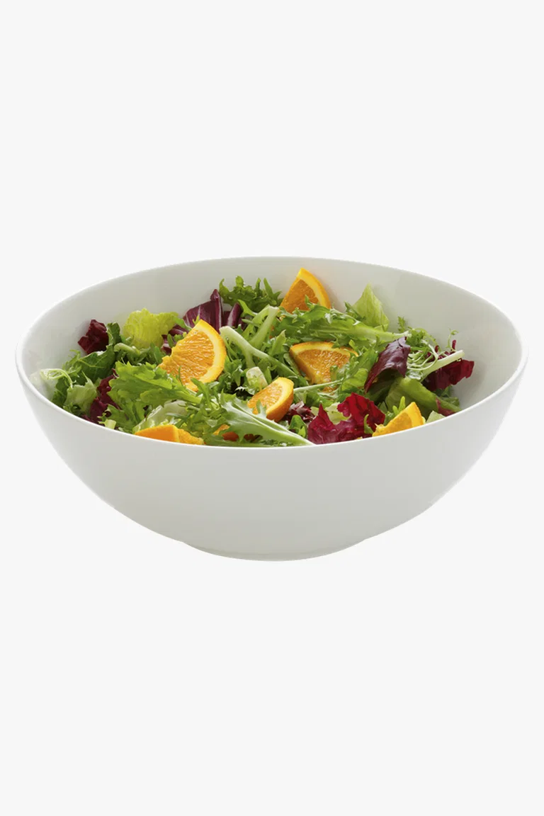 C63s White Basics European Bowl — White