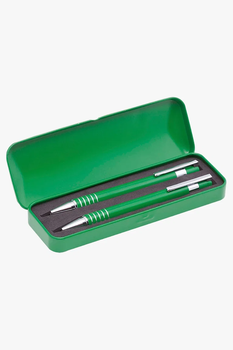 C63s Executive Pen & Pencil Set — Green