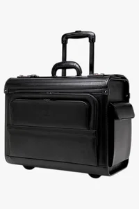 C63s Pilot Case On Wheels New Line — Black
