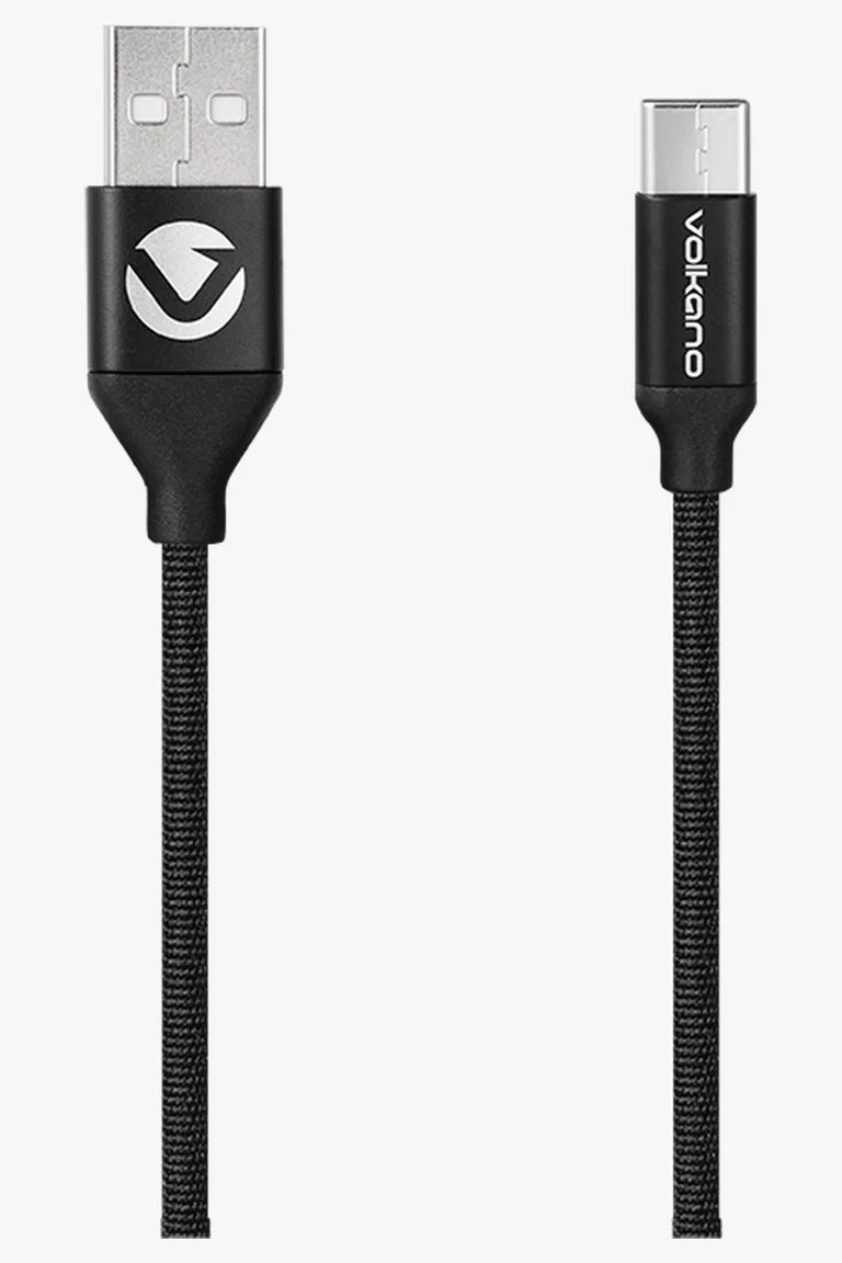C63s Volkano Weave Series Type-C Cable 1.2m — Black