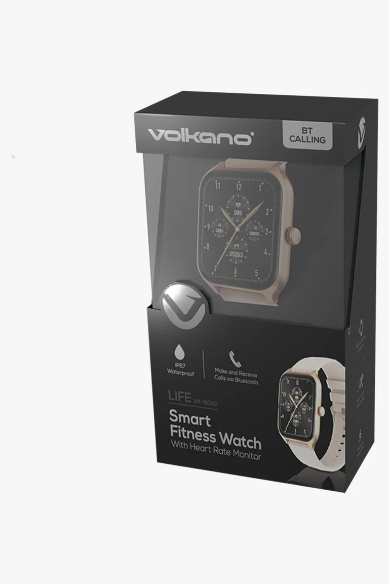 C63s Volkano Life Series Smart Watch — Rose Gold
