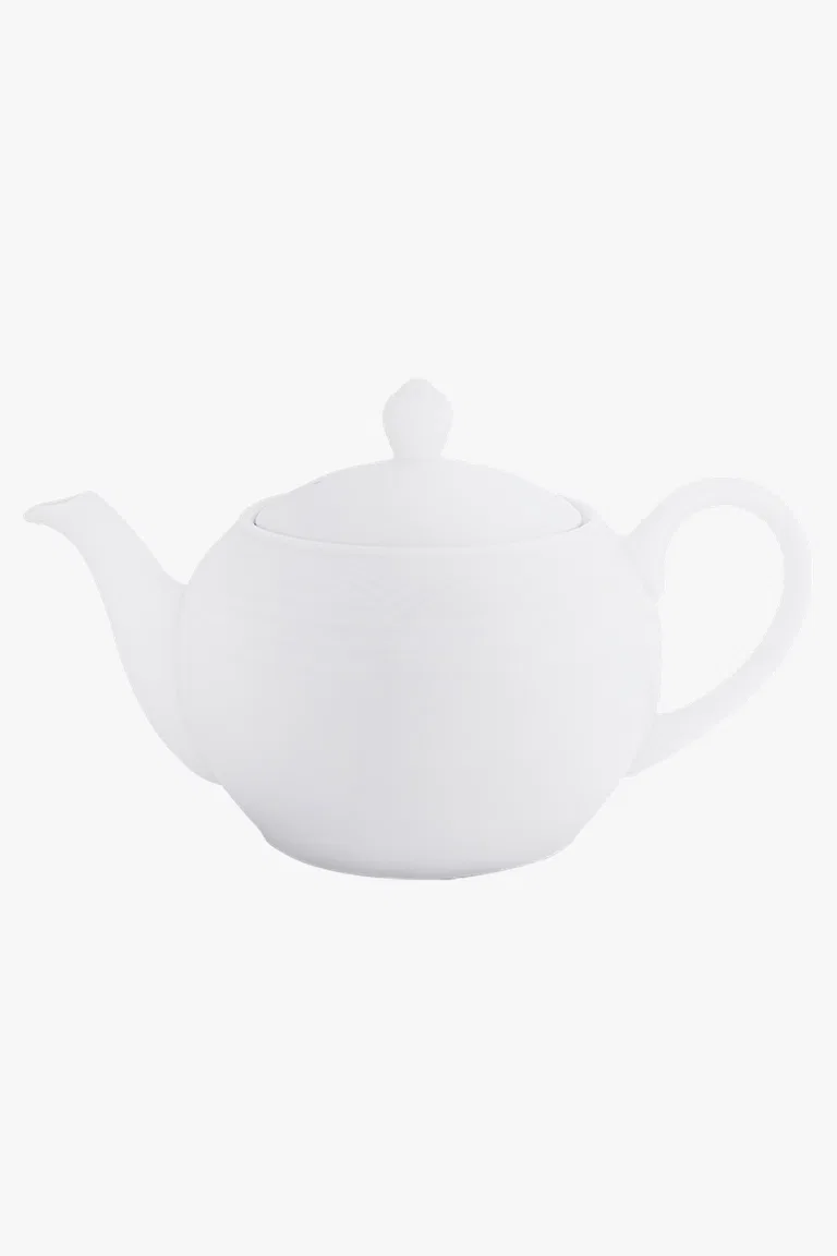C63s Arctic White Tea Pot 590ml — White