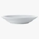 C63s White Basics Rim Serving Bowl — White