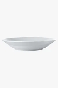 C63s White Basics Rim Serving Bowl — White