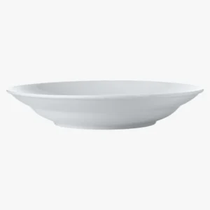 C63s White Basics Rim Serving Bowl — White