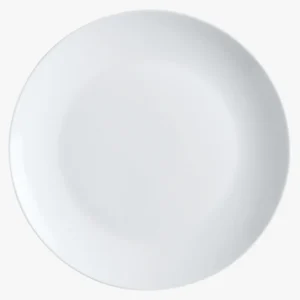 C63s Cashmere Coupe Plate — White