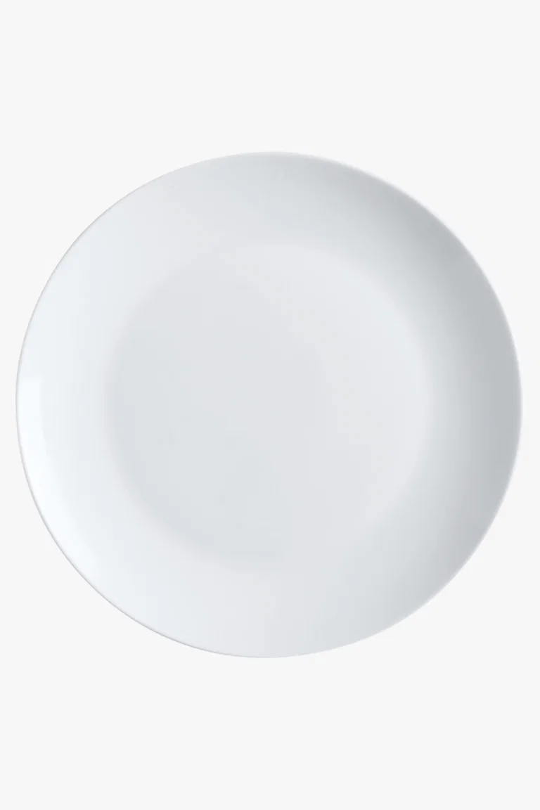 C63s Cashmere Coupe Plate — White