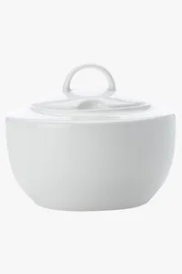 C63s Cashmere Coupe Sugar Bowl — White