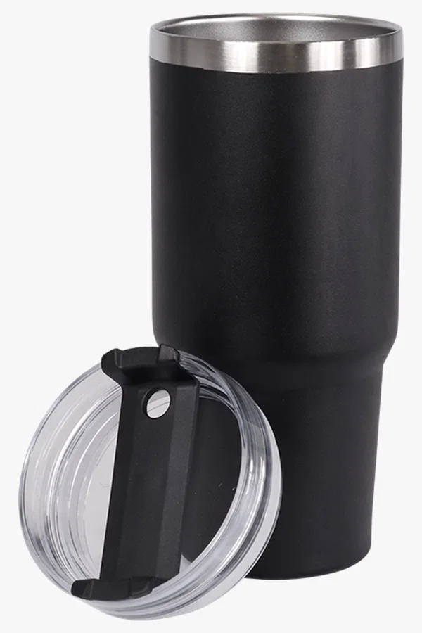 C63s 3-In-1 Travel Mug — Black
