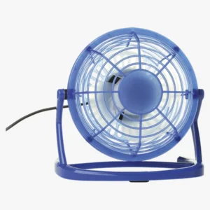 C63s USB Desk Fan — Blue