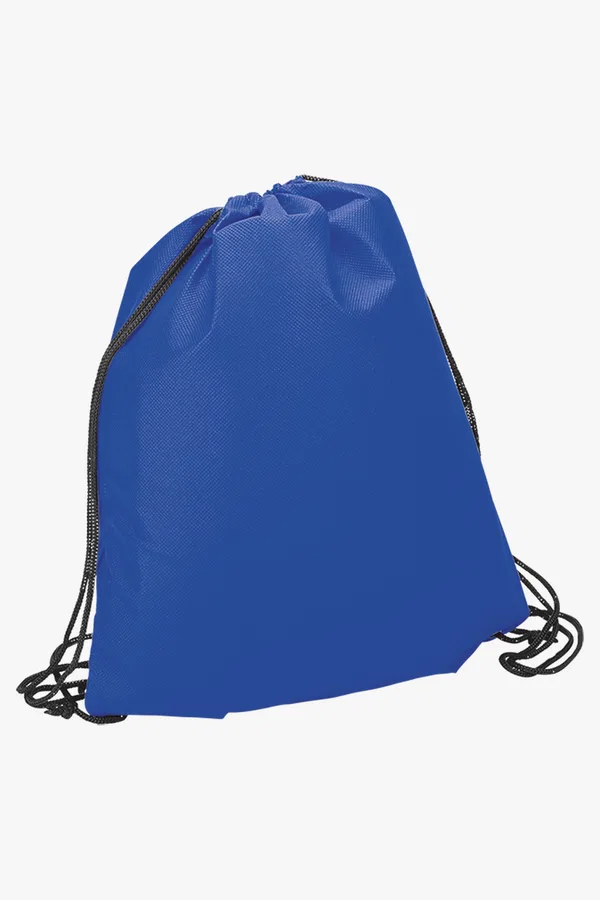 C63s Drawstring Bag Non-Woven — Royal Blue