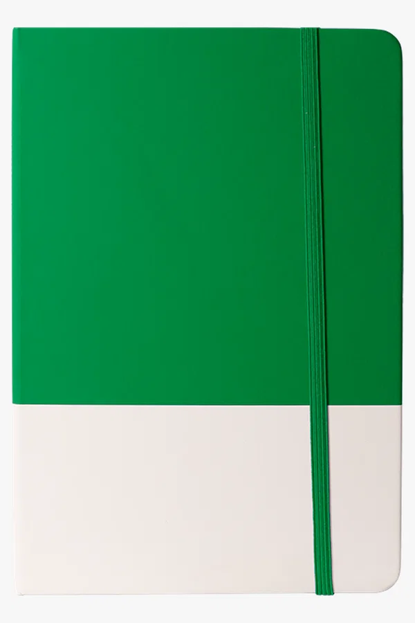 C63s Two Tone Notebook — Green
